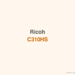 Ricoh Black TonerSP C310HS (High Yield) - 香港原裝行貨 Printers.com.hk