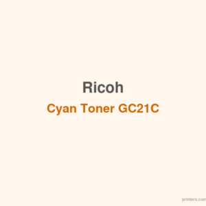 Ricoh Cyan Toner GC21C - 香港原裝行貨 Printers.com.hk