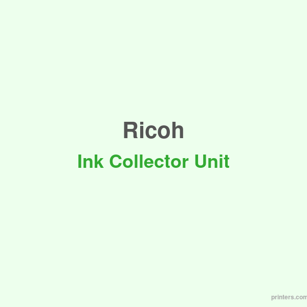 Ricoh Ink Collector Unit For GX5050N - 香港原裝行貨 Printers.com.hk