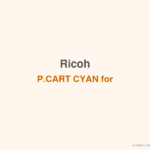 Ricoh P.CART CYAN for SPC435DN - 香港原裝行貨 Printers.com.hk