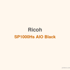 Ricoh SP1000Hs AIO Black Toner - 香港原裝行貨 Printers.com.hk
