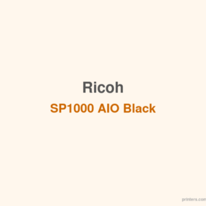 Ricoh SP1000 AIO Black Toner - 香港原裝行貨 Printers.com.hk