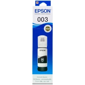 Epson 003 黑色原廠墨水瓶 - 香港原裝行貨 Printers.com.hk