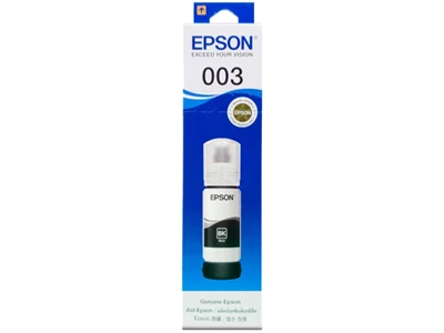 Epson 003 黑色原廠墨水瓶 - 香港原裝行貨 Printers.com.hk