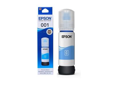 Epson 001 靛藍色原廠墨水瓶 - 香港原裝行貨 Printers.com.hk