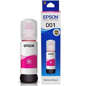 Epson 001 洋紅色原廠墨水瓶 - 香港原裝行貨 Printers.com.hk
