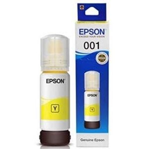 Epson 001 黃色原廠墨水瓶 - 香港原裝行貨 Printers.com.hk