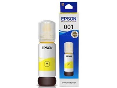 Epson 001 黃色原廠墨水瓶 - 香港原裝行貨 Printers.com.hk