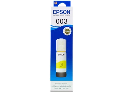 Epson 003 黃色原廠墨水瓶 - 香港原裝行貨 Printers.com.hk
