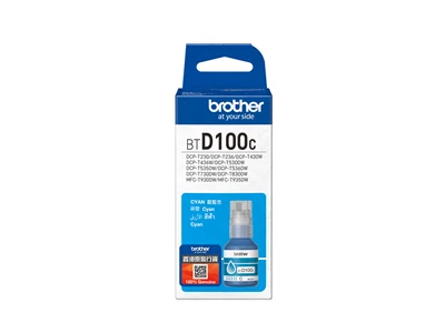 Brother BTD100 高容量藍色墨水 - 香港原裝行貨 Printers.com.hk