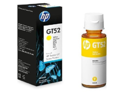 HP GT52 黃色原廠墨水瓶 - 香港原裝行貨 Printers.com.hk