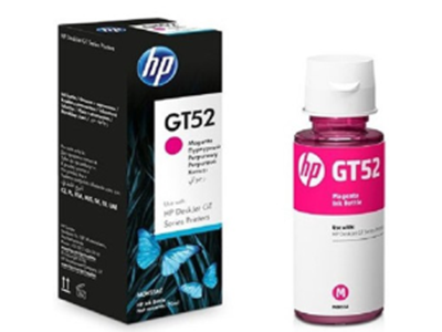 HP GT52 洋紅色原廠墨水瓶 - 香港原裝行貨 Printers.com.hk