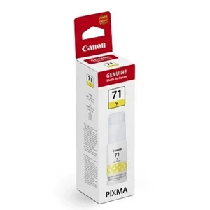 Canon GI-71 Y 黃色墨水瓶 - 香港原裝行貨 Printers.com.hk