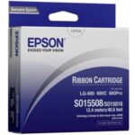 Epson s015016 原裝黑色色帶 - 香港原裝行貨 Printers.com.hk
