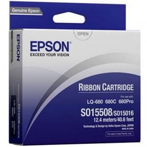 Epson s015016 原裝黑色色帶 - 香港原裝行貨 Printers.com.hk