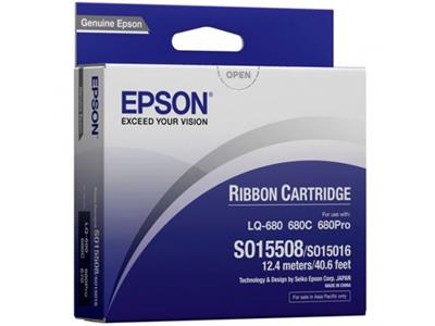 Epson s015016 原裝黑色色帶 - 香港原裝行貨 Printers.com.hk