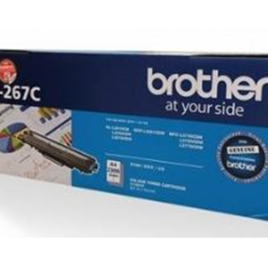 Brother TN267 高容量青色碳粉盒 - 香港原裝行貨 Printers.com.hk