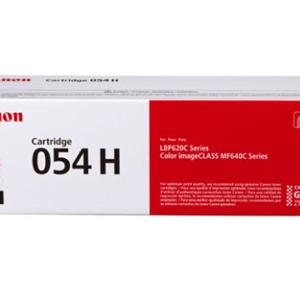 Canon 054H 高容量洋紅色碳粉盒 - 香港原裝行貨 Printers.com.hk