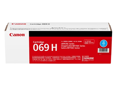 Canon 069H 高容量藍色碳粉盒 - 香港原裝行貨 Printers.com.hk