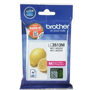 Brother LC3513 高容量洋紅色墨水盒 - 香港原裝行貨 Printers.com.hk