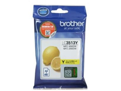 Brother LC3513 高容量黃色墨水盒 - 香港原裝行貨 Printers.com.hk