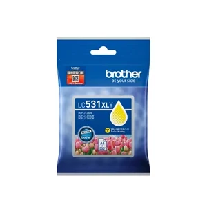 Brother LC531XL 高容量黃色墨水 - 香港原裝行貨 Printers.com.hk