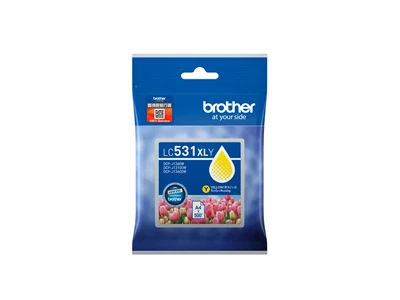 Brother LC531XL 高容量黃色墨水 - 香港原裝行貨 Printers.com.hk