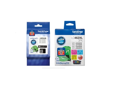 Brother LC462XL Cyan+Magneta+Yellow Ink Cartridge (High Capacity) - 香港原裝行貨 Printers.com.hk
