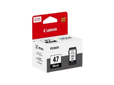 Canon PG-47 原廠黑色墨水盒 - 香港原裝行貨 Printers.com.hk