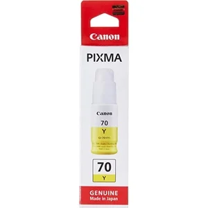 Canon GI-70 Y 原廠黃色墨水盒 - 香港原裝行貨 Printers.com.hk