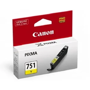 Canon CLI-751 原廠黃色墨水盒 - 香港原裝行貨 Printers.com.hk