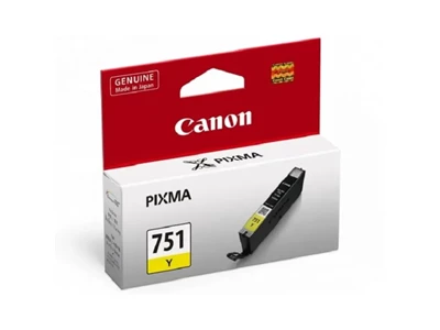 Canon CLI-751 原廠黃色墨水盒 - 香港原裝行貨 Printers.com.hk