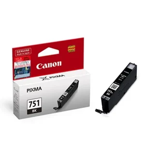 Canon CLI-751 Black Ink Cartridge - 香港原裝行貨 Printers.com.hk