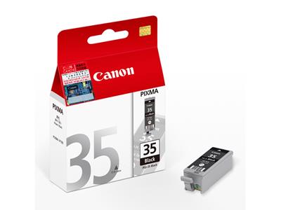 Canon PGI-35 黑色防褪色墨水盒 - 香港原裝行貨 Printers.com.hk