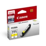 Canon CLI-771XL Y 原廠黃色墨水盒 (高用量) - 香港原裝行貨 Printers.com.hk