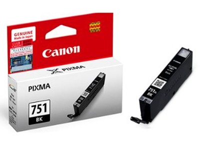Canon CLI-751XL BK 原廠黑色墨水盒 - 香港原裝行貨 Printers.com.hk