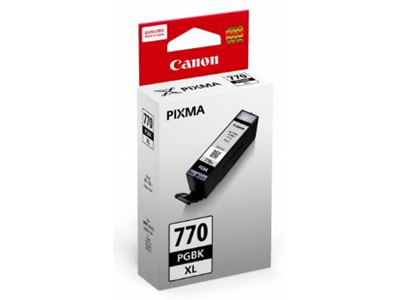 Canon PGI-770XL PGBK 原廠黑色墨水盒 (高用量) - 香港原裝行貨 Printers.com.hk