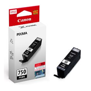 Canon PGI-750XL PGBK 原廠黑色墨水盒 (高用量) - 香港原裝行貨 Printers.com.hk