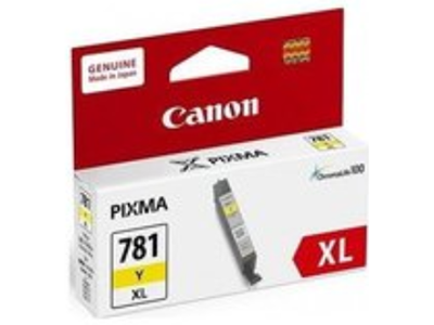 Canon CLI-781XL Y 原廠黃色墨水盒 (高用量) - 香港原裝行貨 Printers.com.hk