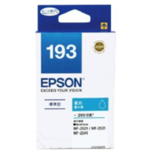 Epson 193 靛藍色原廠墨水盒 - 香港原裝行貨 Printers.com.hk