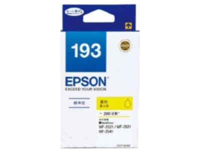 Epson 193 黃色原廠墨水盒 - 香港原裝行貨 Printers.com.hk