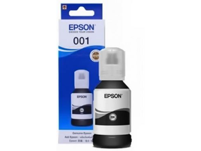 Epson 001 黑色原廠墨水瓶 - 香港原裝行貨 Printers.com.hk