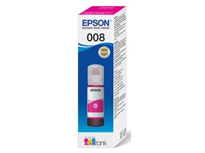 Epson 008 洋紅色原廠墨水瓶 - 香港原裝行貨 Printers.com.hk