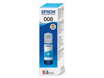 Epson 008 靛藍色原廠墨水瓶 - 香港原裝行貨 Printers.com.hk