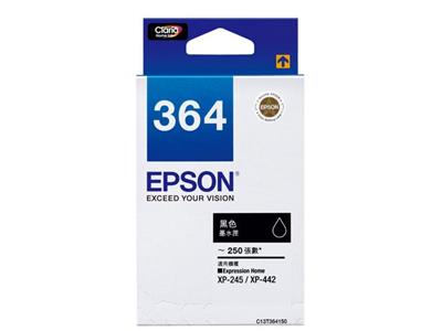 Epson 364 黑色原廠墨水盒 - 香港原裝行貨 Printers.com.hk