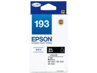 Epson 193 黑色原廠墨水盒 - 香港原裝行貨 Printers.com.hk