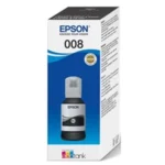 Epson 008 黑色原廠墨水瓶 - 香港原裝行貨 Printers.com.hk