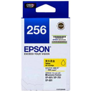 Epson 256 黃色原廠墨水盒 - 香港原裝行貨 Printers.com.hk