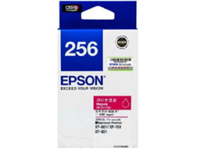 Epson 256 洋紅色原廠墨水盒 - 香港原裝行貨 Printers.com.hk