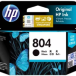 HP T6N10AA 原裝 黑色 墨水匣 - 適用於 機型：https://store.hp.com/hk-en/default/hp-804.html 200pages @5% - Printers.com.hk